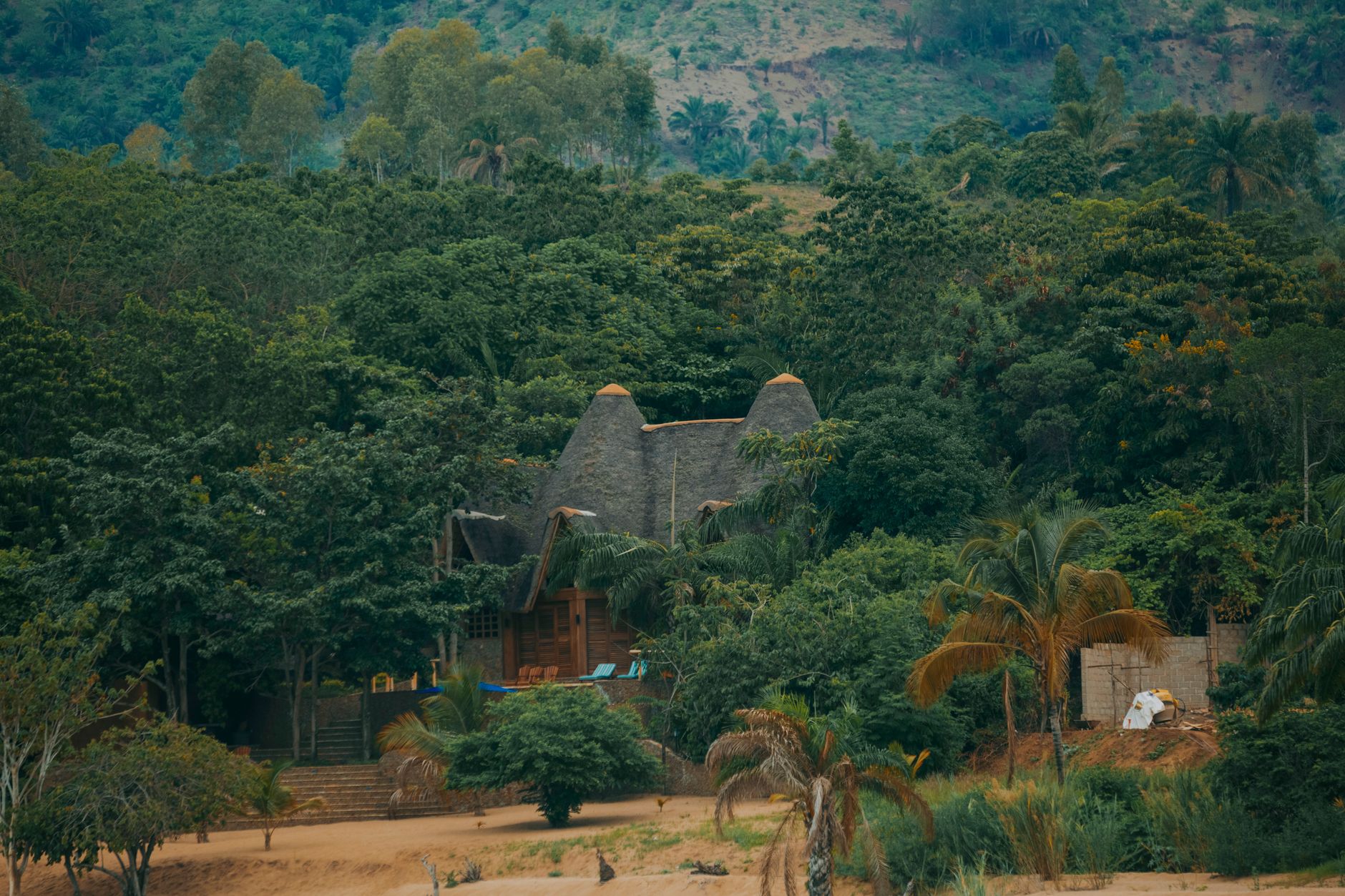 A private wilderness lodge nestled in dense, lush beech forests